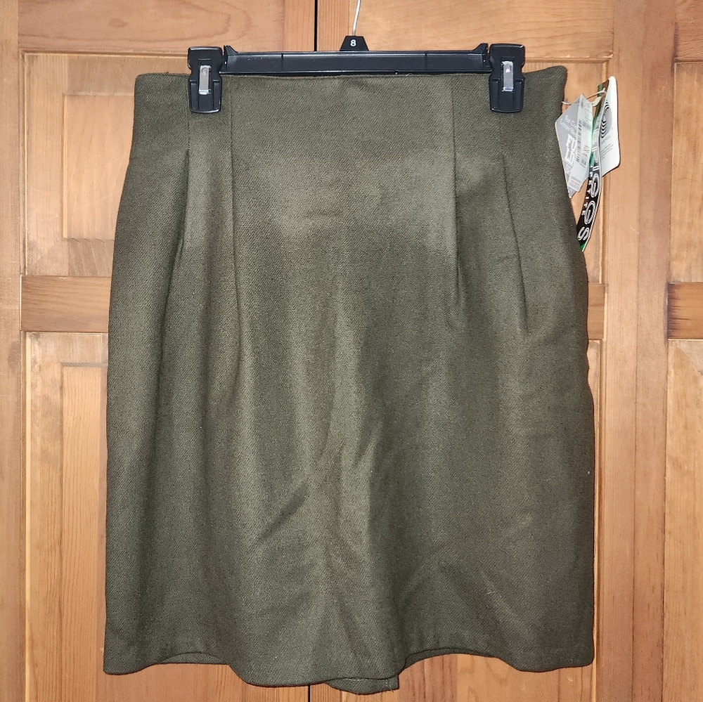 vintage wool skirt